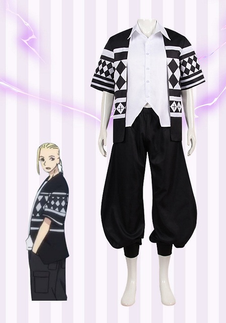 Tokyo Revengers Ken Ryuguji Draken Haori Cosplay Costume