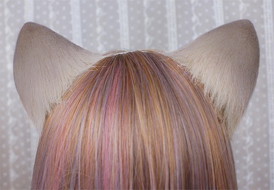 Handmade Faux Fur Genshin Impact Lynette Ears KC