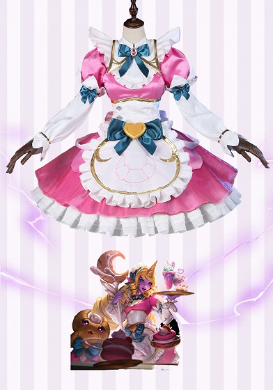 リーグ・オブ・レジェンド カフェキューティーズ ソラカ コスプレコスチューム