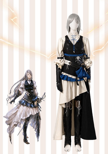 Final Fantasy XVI FF16 Jill Warrick Young adult Cosplay Costume