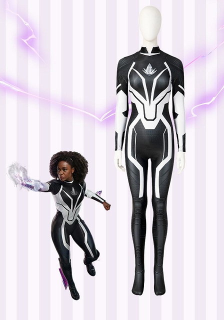 キャプテン・マーベル 2 マーベルズ・スペクトラム モニカ・ランボー コスプレ衣装 スターターエディション