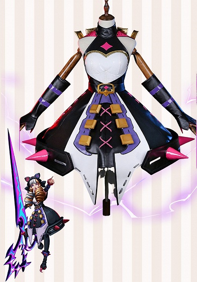 リーグ・オブ・レジェンド ソウルファイター グウェン コスプレコスチューム