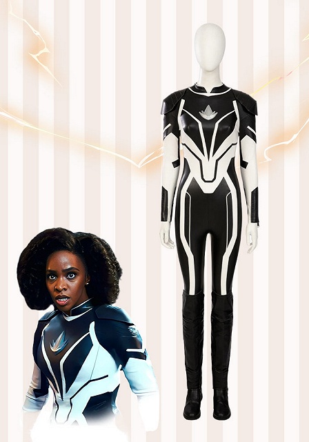Captain Marvel 2 The Marvels Monica Rambeau Cosplay Costume Premium Edition