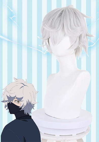 Hell's Paradise: Jigokuraku Gabimaru Grey Cosplay Wig