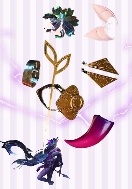 League of  Legends Spirit Blossom Soraka Cosplay Headwear