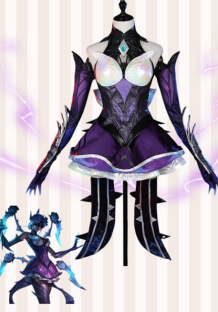 League of Legends Withered Rose Elise Cosplay Costume 