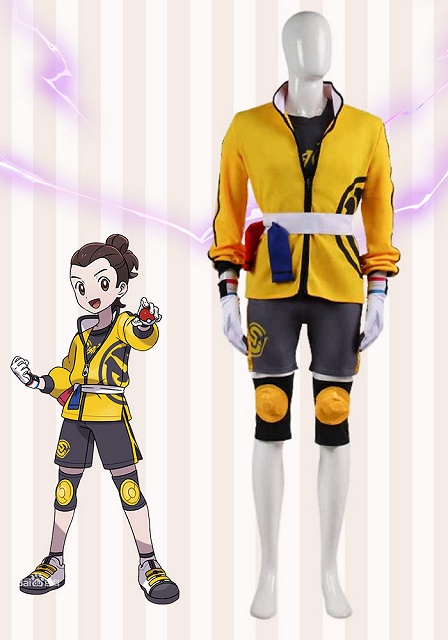 Pokemon Sword and Shield Victor Cosplay Costume