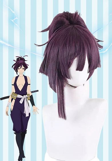 Hell's Paradise: Jigokuraku Yuzuriha Purple Cosplay Wig
