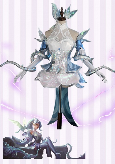 リーグ・オブ・レジェンド クリスタルローズ ザイラ コスプレコスチューム