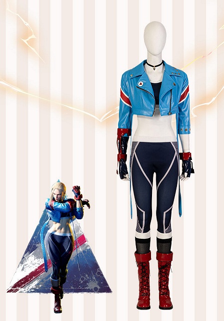 Street Fighter VI Cammy Cosplay Costume