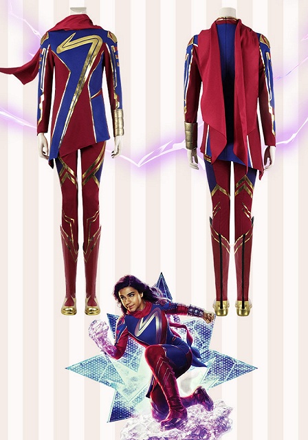 キャプテン・マーベル2 マーベルズ カマラ・カーン コスプレ衣装