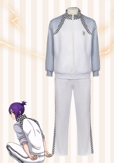 Blue Lock White Sportswear School Uniform Suit Cosplay Costume 