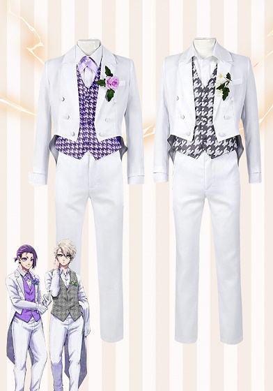 Blue Lock Seishiro Nagi and Reo Mikage DK School Uniform Cosplay Costume