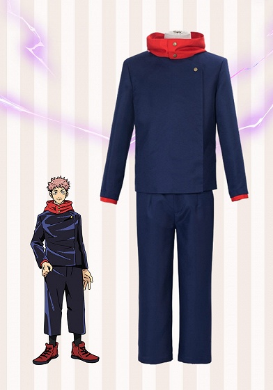 Jujutsu Kaisen Yuji Itadori Cosplay Costume
