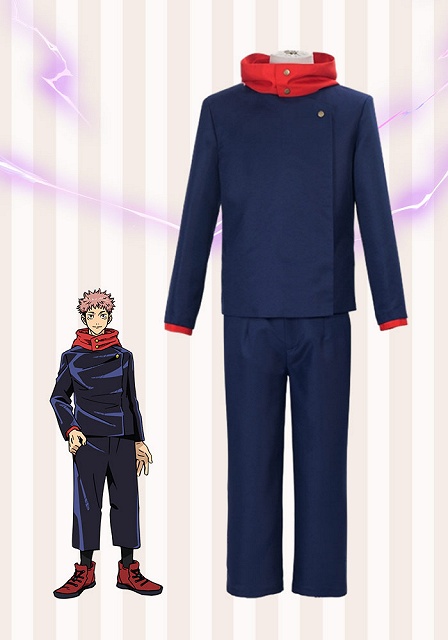 Jujutsu Kaisen Yuji Itadori Cosplay Costume