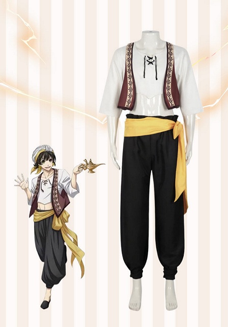 Blue Lock Aladdin Meguru Bachira Cosplay Costume