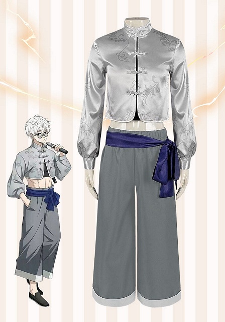 Blue Lock Seishiro Nagi Chinese Kung Fu Cosplay Costume