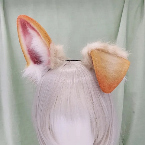 Handmade Faux Fur Golden Retriever Dog Ears KC