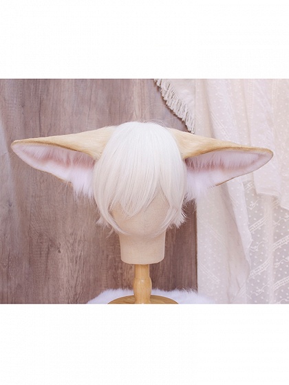 Handmade Faux Fur Arknights Suzuran Ears KC