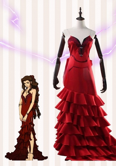 ファイナルファンタジー VII リメイク FF7 エアリス・ゲインズブール コスプレ衣装