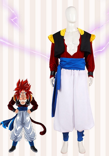 Dragon Ball Gogeta Super Saiyan 4 Cosplay Costume