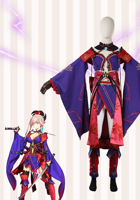 Fate/Grand Order Miyamoto Musashi Cosplay Costume