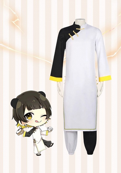 Blue Lock Meguru Bachira Cheongsam Dress Cosplay Costume