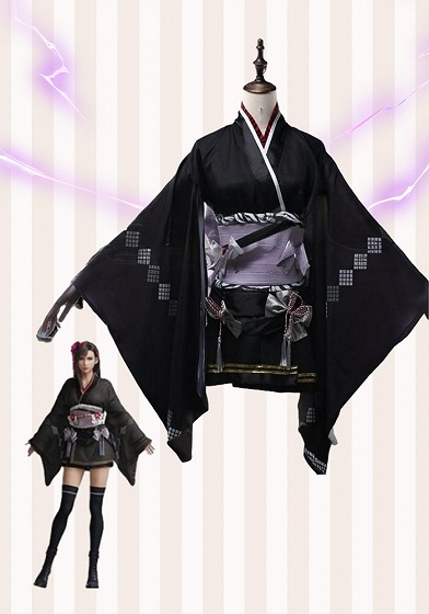 ファイナルファンタジーVII リメイク FF7 ティファ・ロックハート 着物 コスプレ衣装