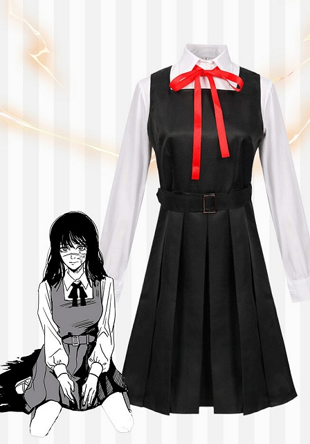 Chainsaw Man Asa Mitaka Cosplay Costume 