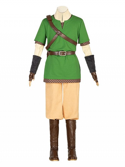 The Legend of Zelda: Skyward Sword Link Cosplay Costume