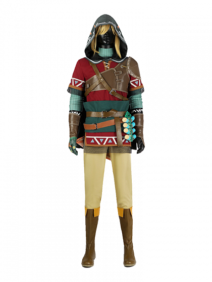 The Legend of Zelda: Tears of the Kingdom Link Hylian Set Cosplay Costume