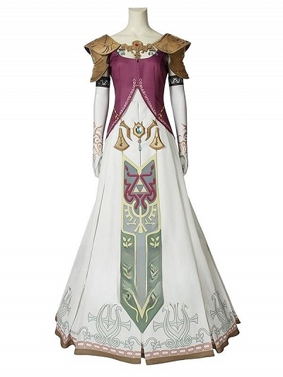 The Legend of Zelda: Twilight Princess Princess Zelda Cosplay Costume 