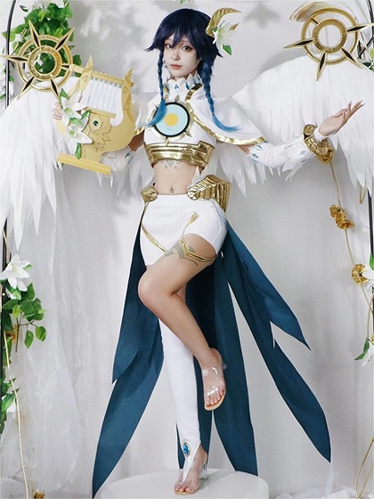 Genshin Impact Venti Cosplay Costume