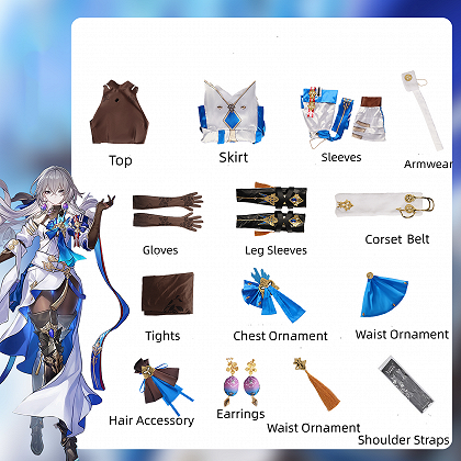 Honkai: Star Rail Bronya Rand Cosplay Costume