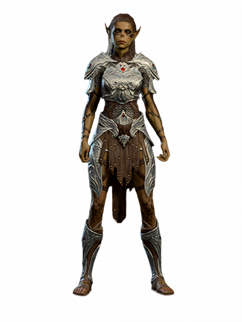 Baldur's Gate 3 Lae'zel Cosplay Costume