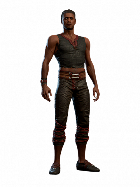 Baldur's Gate III Wyll Camp Cosplay Costume