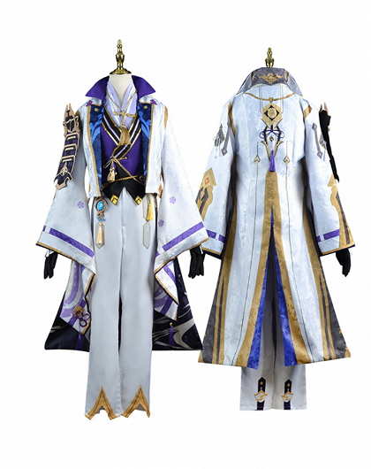 Genshin Impact Kamisato Ayato Cosplay Costume