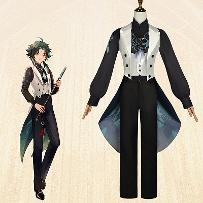 Genshin Impact Genshin Concert Xiao Cosplay Costume