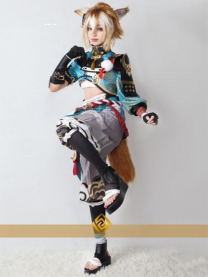 Genshin Impact Gorou Cosplay Costume
