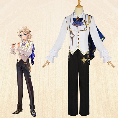 Genshin Impact Genshin Concert Albedo Cosplay Costume