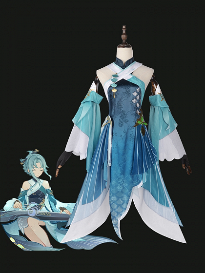 Genshin Impact Madame Ping Cosplay Costume