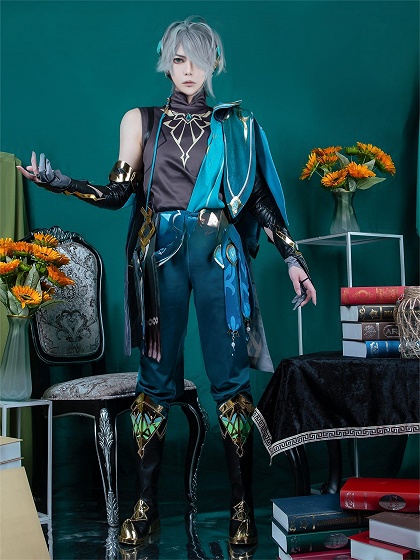 Genshin Impact Alhaitham Cosplay Costume