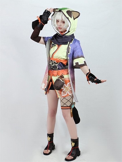 Genshin Impact Sayu Cosplay Costume