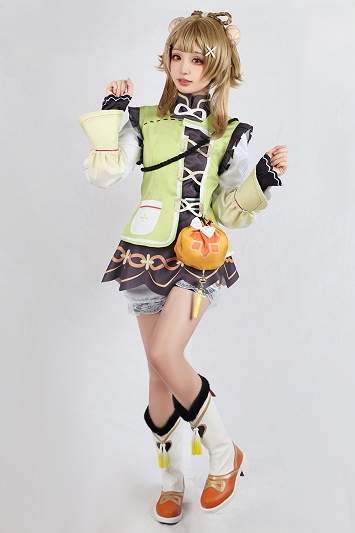 Genshin Impact Yaoyao Cosplay Costume