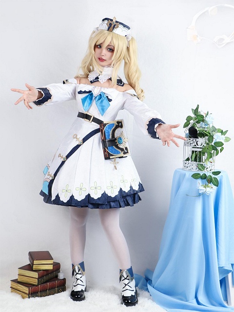 Genshin Impact Barbara Gunnhildr Cosplay Costume