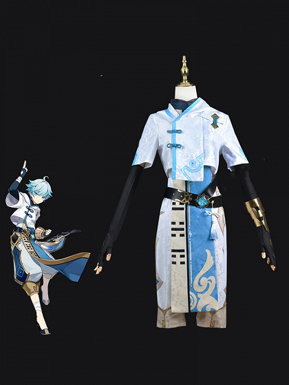 Genshin Impact Chongyun Cosplay Costume
