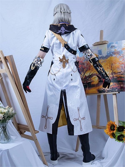 Genshin Impact Albedo Cosplay Costume