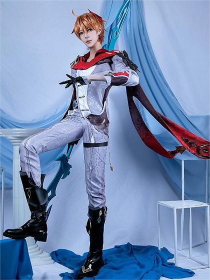 Genshin Impact Tartaglia Cosplay Costume