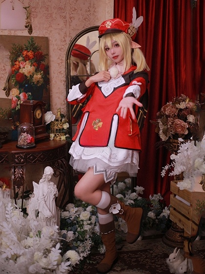 Genshin Impact Klee Cosplay Costume