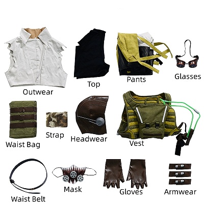 Apex Legends Octane Cosplay Costume 